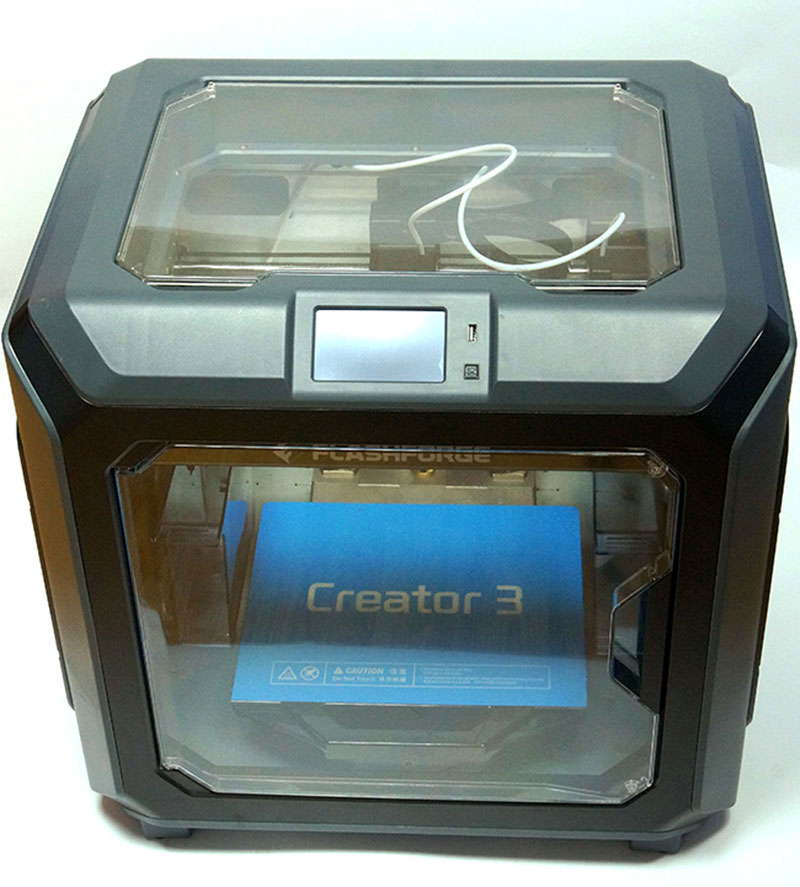 Обзор 3D принтера Flashforge Creator 3