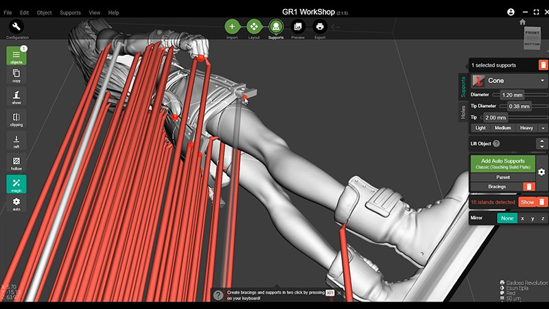 Обзор 3D принтера Wanhao GR1