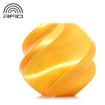 Катушка PLA Silk+ пластика Bambu lab – RFID 1.75 мм 1кг, золотая