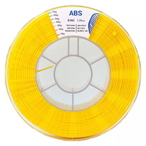 Катушка пластика REC ABS 1.75мм 0,75 кг, желтая