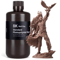 Фотополимерная смола Elegoo Standard Resin 8K, кирпично-красная (1 кг)