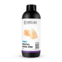 Фотополимерная смола HARZ Labs Dental Sand PRO, цвет A3 (1 кг)