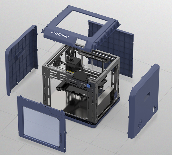 Anycubic 4Max Pro 2.0каркас из листового металла