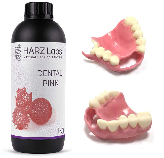 Фотополимер Harzlabs Dental Pink Фотополимер Harzlabs Dental Pink