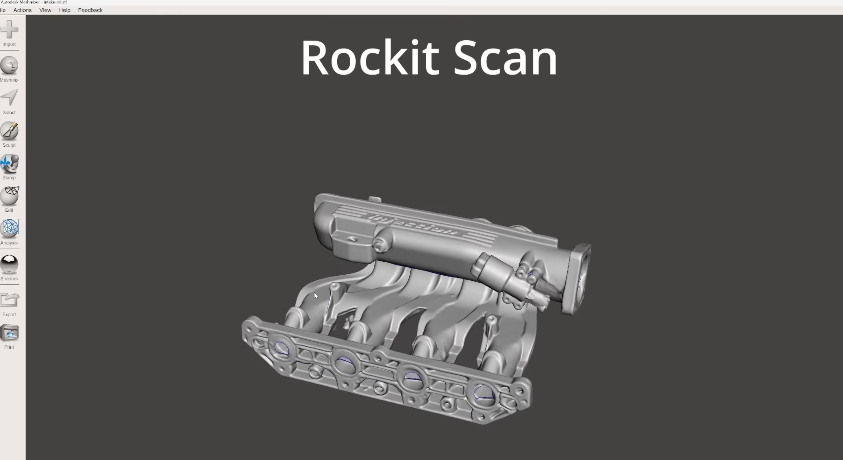 Shining 3d - Einstar Rockit - купить 3Д-сканер - Цветной Мир