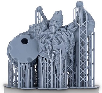 Фотополимерная смола Anycubic Water-Wash Resin 2.0, серая (1 кг)