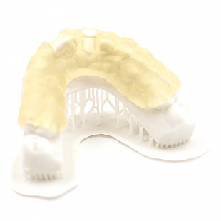 Фотополимерная смола HARZ Labs Dental Yellow Clear PRO, прозрачный желтый (0,5 кг)